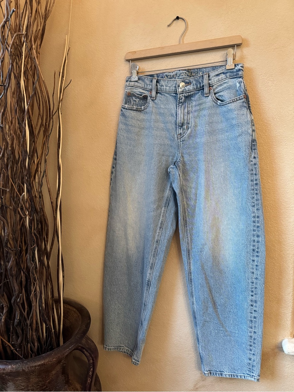 American Eagle Outfitters Womens Light Wash Jeans